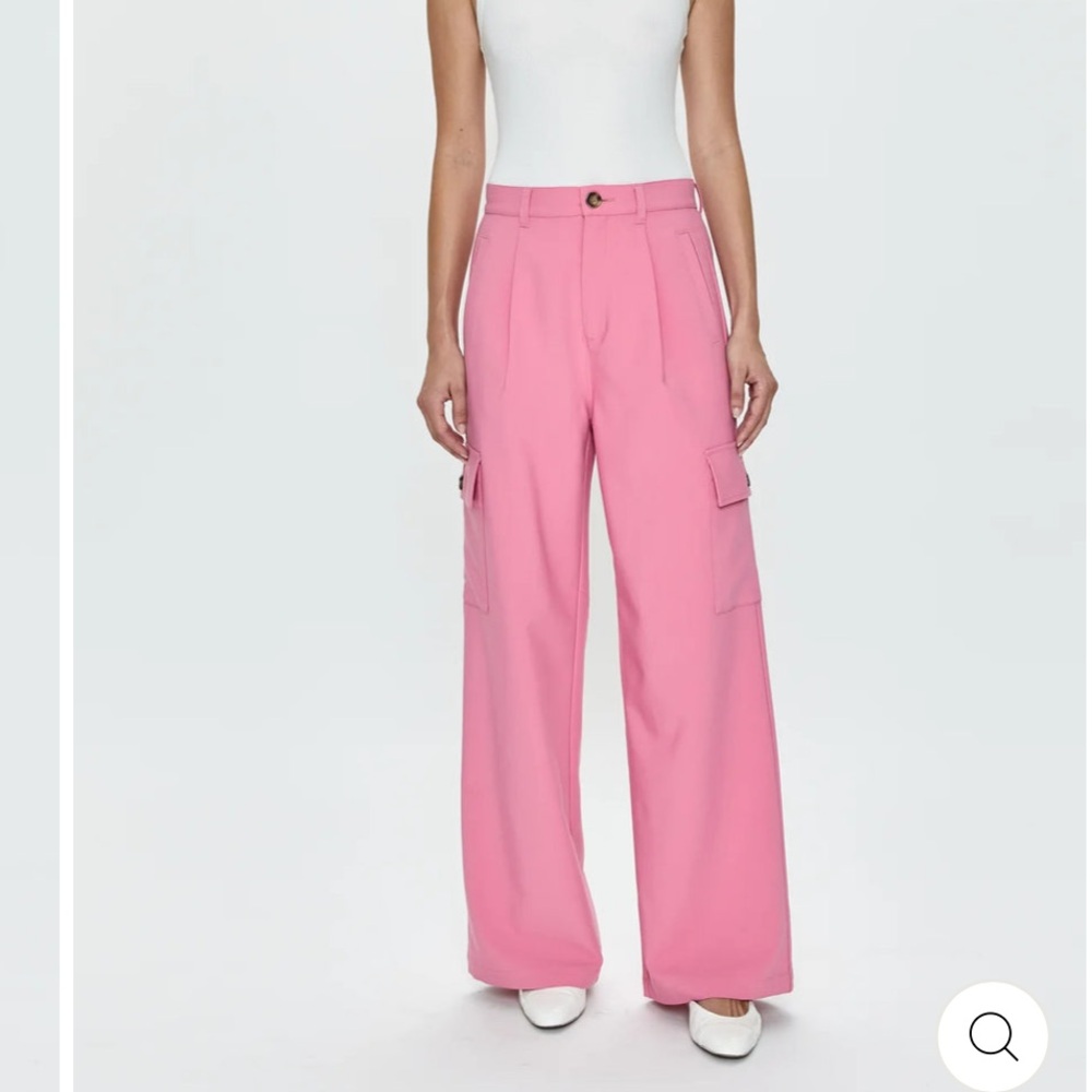 Pistola Pink Cargo Pants
